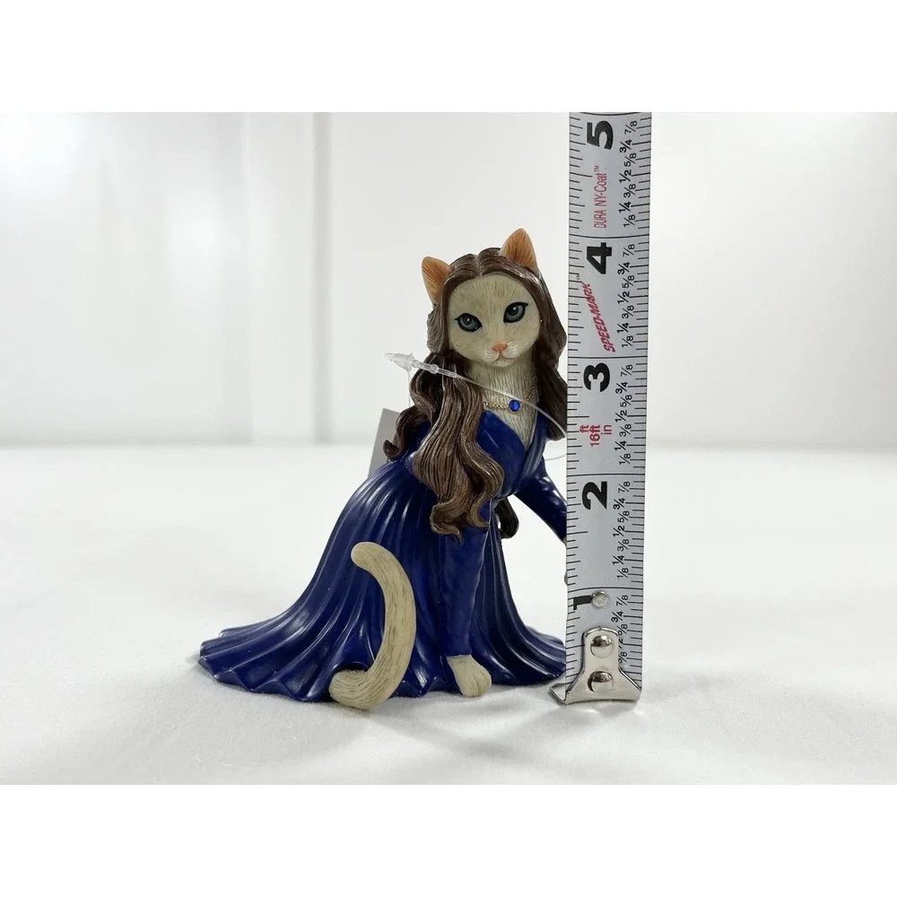 The Hamilton Collection Divine Feline Kat Middleton‎ Princess Cat Figurine COA